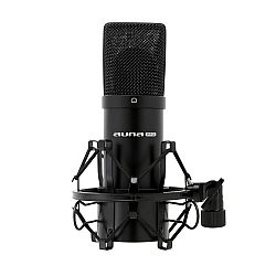 Auna Pro Auna MIC 900B USB kondenzátor mikrofon, fekete, kardoid