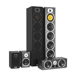 Auna V9B, surround hangfalak, 5 dobozos szett, 440 W RMS, fekete