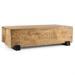 Blumfeldt Blockhouse Lounge hasáb alakú asztal, kerti asztal, timber-table, 120x30x60 cm