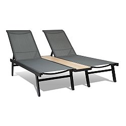 Blumfeldt Pompei, Napozóágy, Lounger, 2 fő részére, Alumínium tárolórekesz