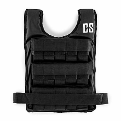 Capital Sports Monstervest, súlymellény, 30 kg, univerzális nagyság, nejlon, fekete