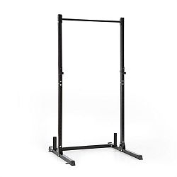 KLARFIT HR 1100, edző állvány, Half Rack, 2 J-horog, húzódzkodó rúd, fekete