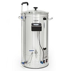 Klarstein Brauheld Smart 45, cefréző üst, 45 l, 2500 W, 100°C, keringető szivattyú, rozsdamentes acél