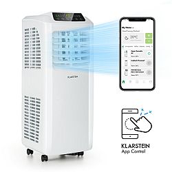 Klarstein Pure Blizzard Smart 7k, mobil klíma, 7000 BTU / 2,1 kW, A energiahatékonysági osztály, távirányító