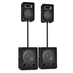 Malone Auna 2.2 DJ Sound System Hangfalak, Mélynyomó szett 2200W