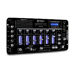 Skytec STM-3007, 6 csatornás DJ keverőpult, bluetooth, USB, SD, MP3