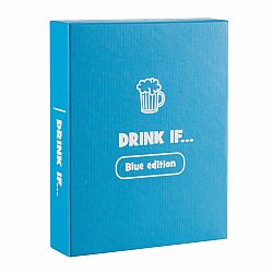 Spielehelden Drink if... Blue Edition, Ivós játék 100+ kérdés, Játékosok száma: 2+, Korhatár: 18+ angol nyelvű