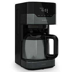 Klarstein Arabica 1.2, kávéfőző, 1.2 l, EasyTouch Control, ezüst/fekete