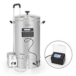 Klarstein Brauheld Pro, sorfőző üst, 30 l, 2500 W, 30 - 100°C, keverőpumpa, rozsdamentes acél