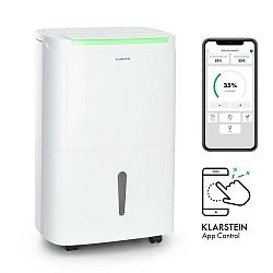 Klarstein DryFy Connect 40 Smart, Párátlanító, WiFi, Kompresszor, 50l/d, 45-55 m², Fehér