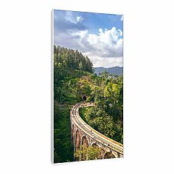 Klarstein Wonderwall Air Art Smart, infravörös hősugárzó, 60 x 120 cm, 700 W, vonat