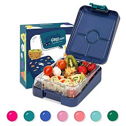 Schmatzfatz, easy snack box, Klarstein, 4 rekesz, 18 x 15 x 5 cm (Sz x M x M)